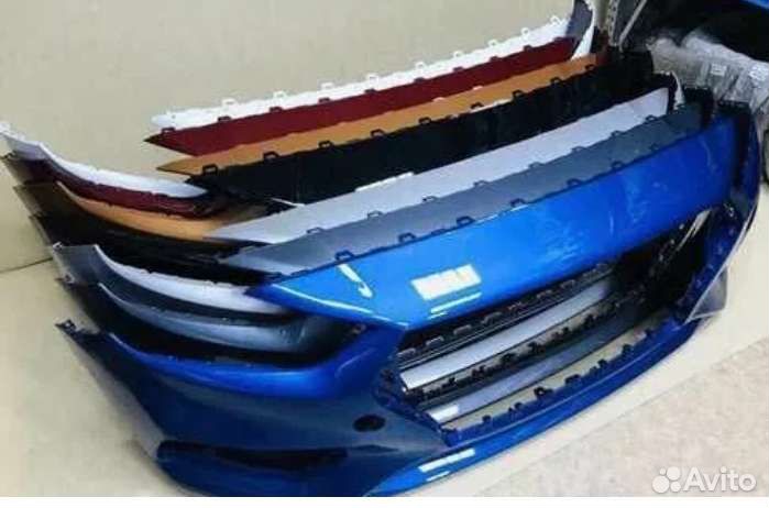 Передний бампер хендай Солярис Hyundai Solaris 1 2