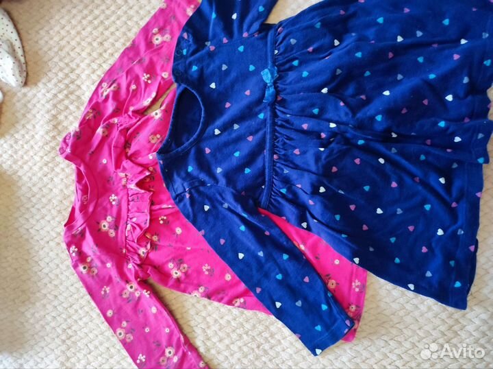 Вещи пакетом на девочку 74-80