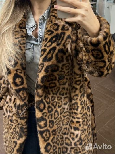 Леопардовая шуба