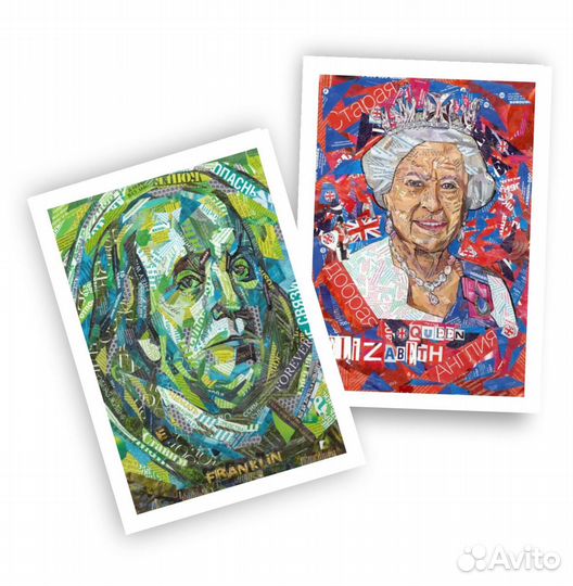Открытки авторские со знаменитостями