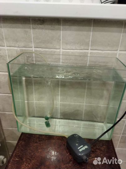 Аквариум и компрессор