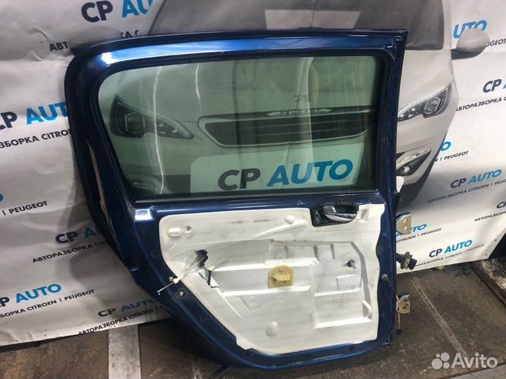 Дверь боковая задняя левая Peugeot 307