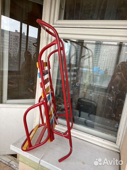 Детские зимние санки