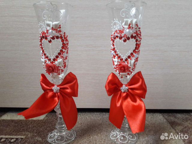 Свадебные фужеры