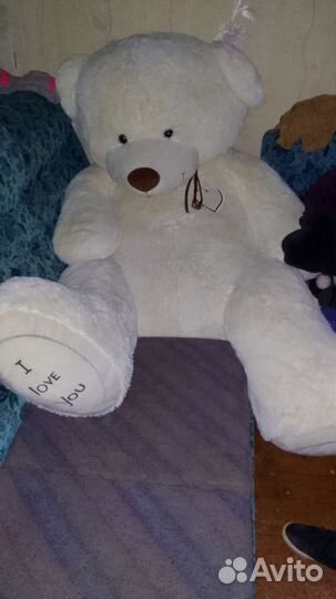 Плюшевый медведь новый