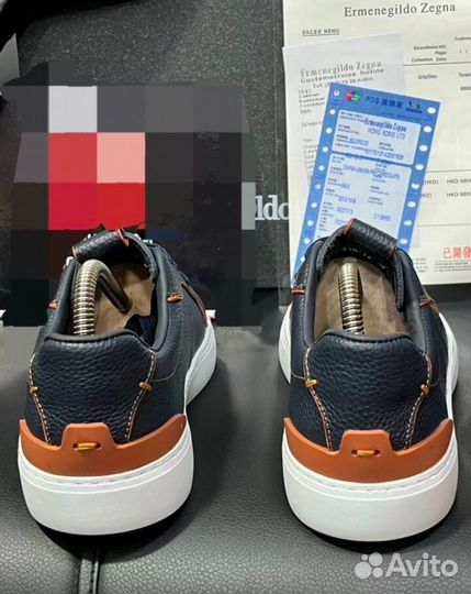Кеды мужские ermenegildo zegna