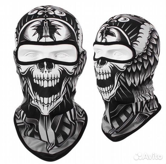 Лыжная Маска с черепом