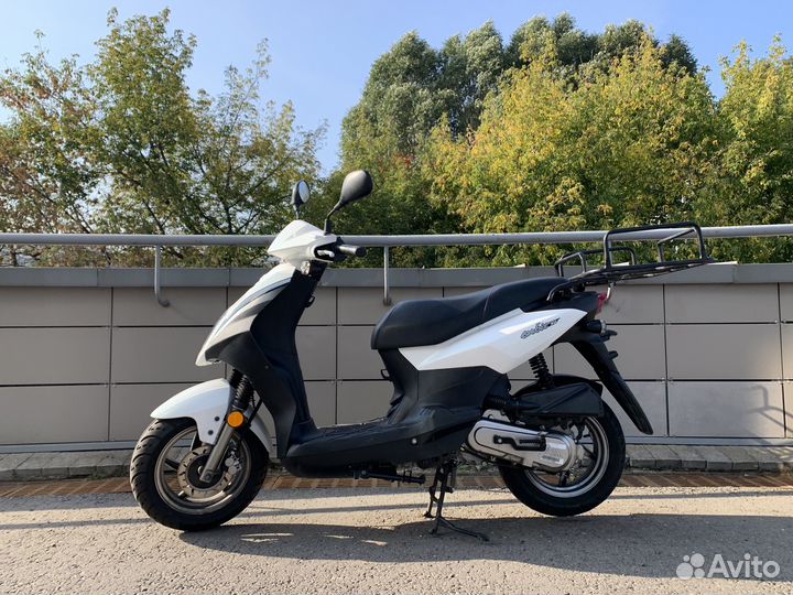 Скутер SYM orbit 50 - 2022, белый