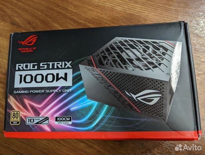Блок питания asus ROG-strix-1000G