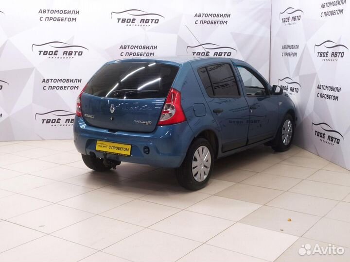 Renault Sandero 1.6 МТ, 2012, 204 482 км