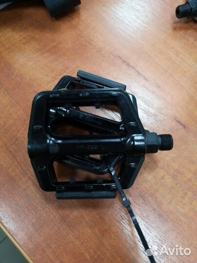 Педали алюминий платформа черный