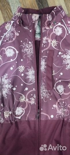 Зимний комбинезон для девочки huppa