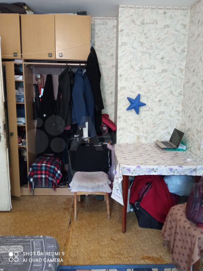 Комната 12,2 м² в 1-к., 2/9 эт.