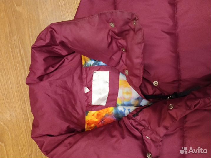 Пуховик женский 44 размер (2шт)