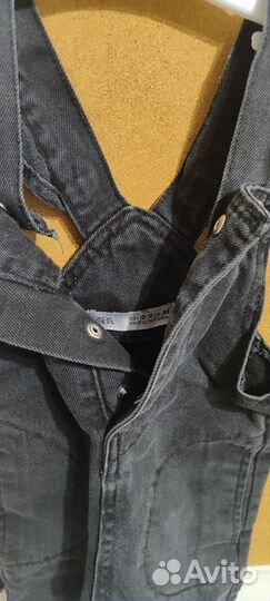 Джинсовый комбинезон для девочки