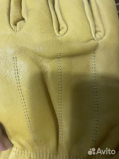 Перчатки мужские кожаные