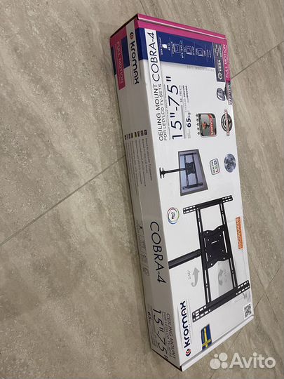 Тв Кронштейн Kromax cobra-4