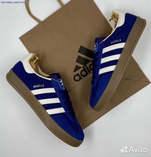 Кроссовки Adidas Gazelle Navy (Арт.69292)