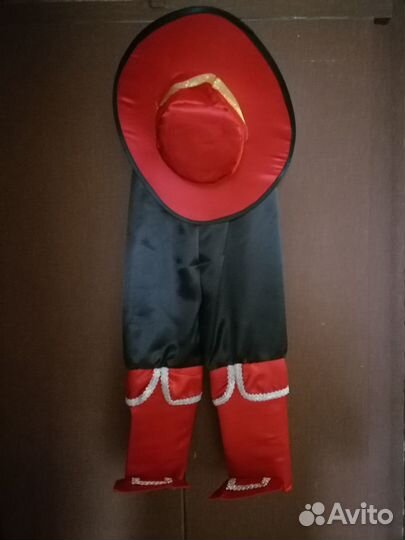 Детский карнавальный костюм Кот в сапогах