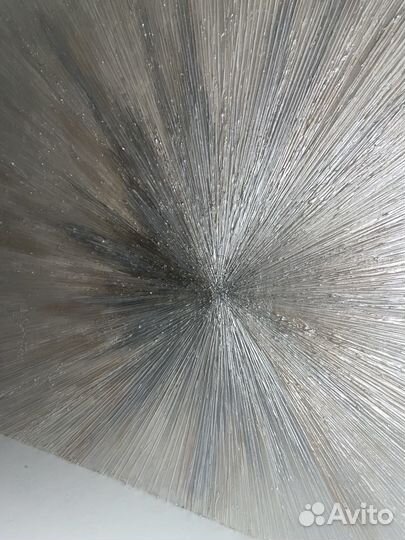 Текстурная картина в перламутровых цветах