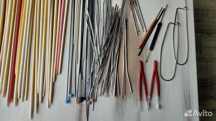 Спицы, крючки для вязания