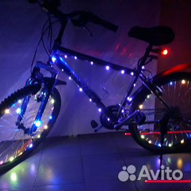 Как работает подсветка колес велосипеда