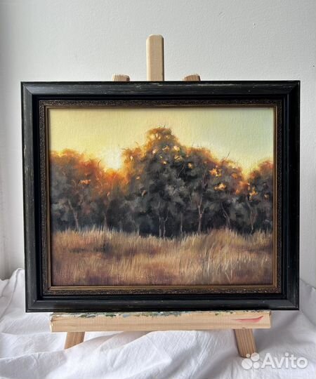 Картина маслом пейзаж 