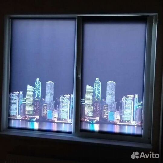 Рулонные шторы, жалюзи B6