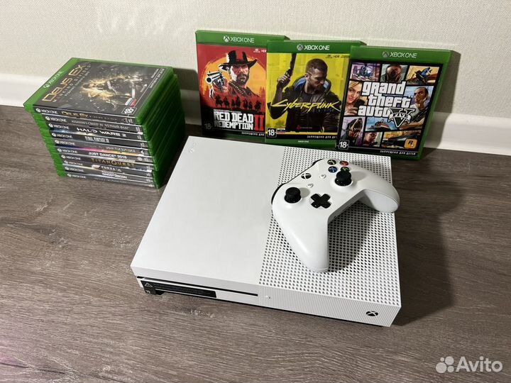 Xbox One S 500GB С Дисководом В Идеале