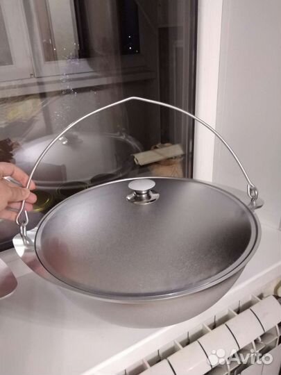 Казан 3,5л, 7л, 9л, (литой алюминий),сковорода
