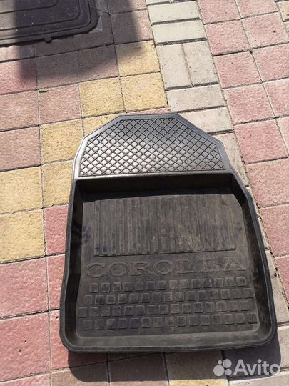 Автомобильные коврики резиновые toyota corolla 150