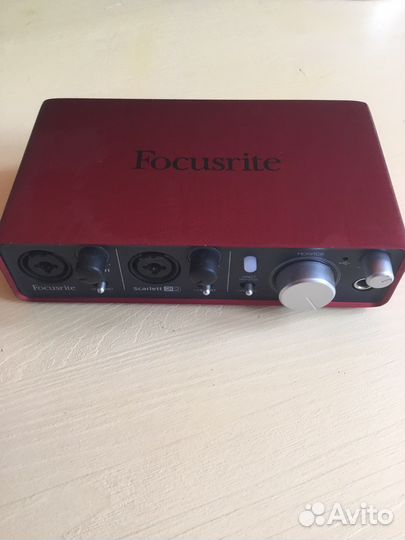 Внешняя аудиокарта Focusrite