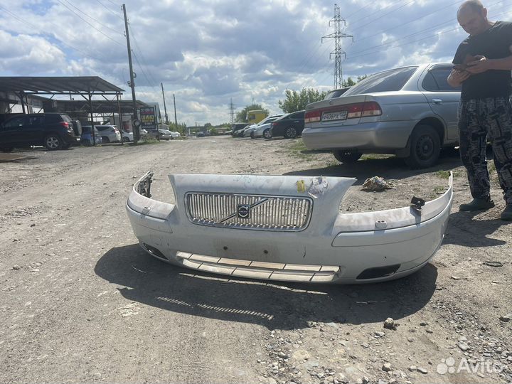 Volvo s60 бампер передний