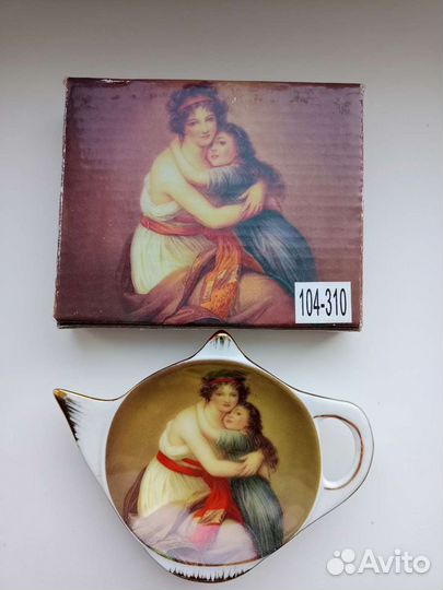 Ложка и подставка для чайных пакетиков