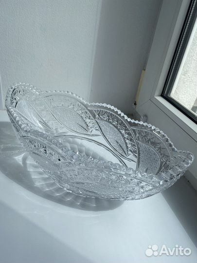 Ваза хрустальная СССР