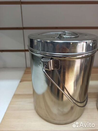 Котелок походный из Нержавеющей стали