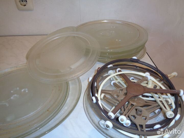 Тарелки и поводки от микроволновок