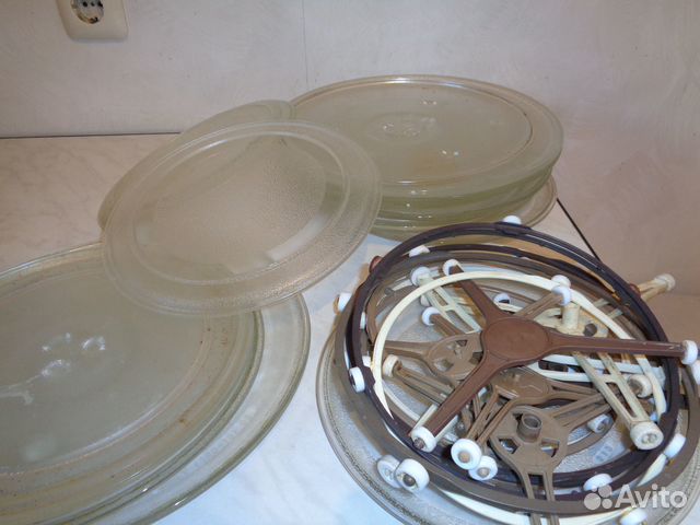 Тарелки и поводки от микроволновок