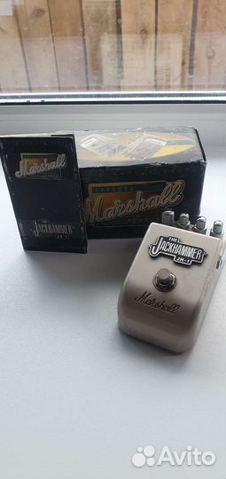 Marshall jackhammer педаль эффектов примочка
