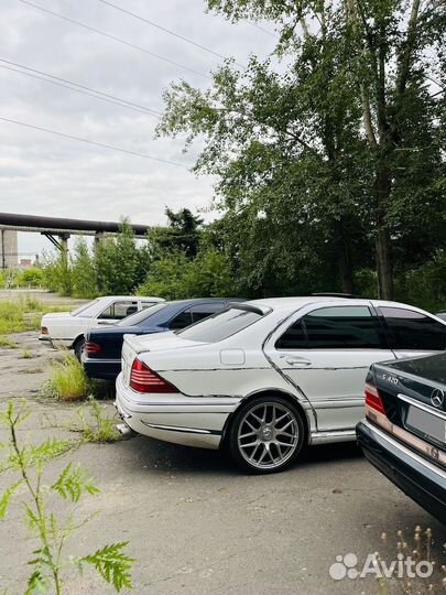 Mercedes-Benz S-класс 5.0 AT, 1999, 300 000 км