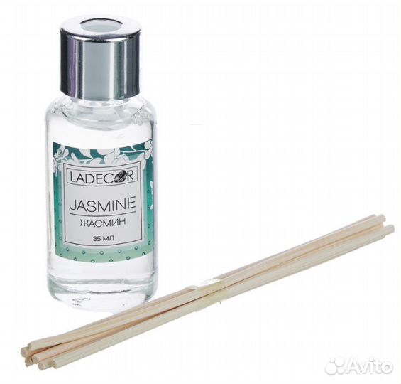 Ароматизатор, аромадиффузор с палочками, 35 мл, 6