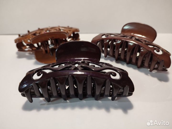 Женский крабик для волос бантик элегантный милый