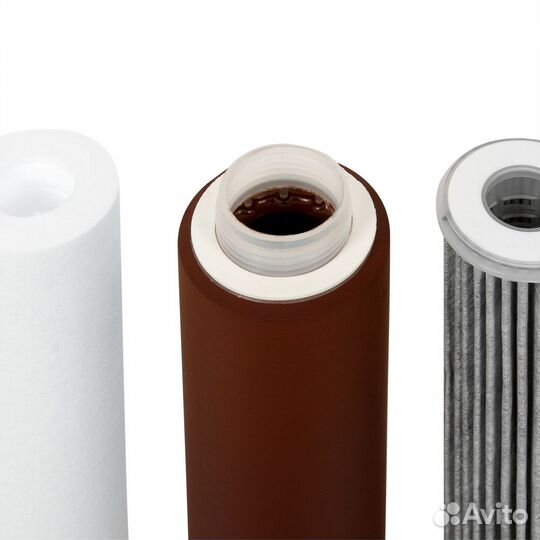 Набор картриджей трёхступенчатый для фильтра Гейзе