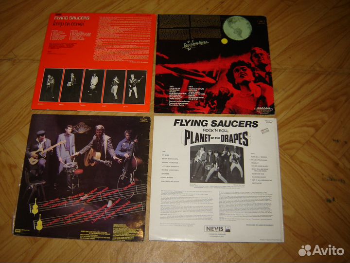 Rockabilly на CD,винил- flying saucers