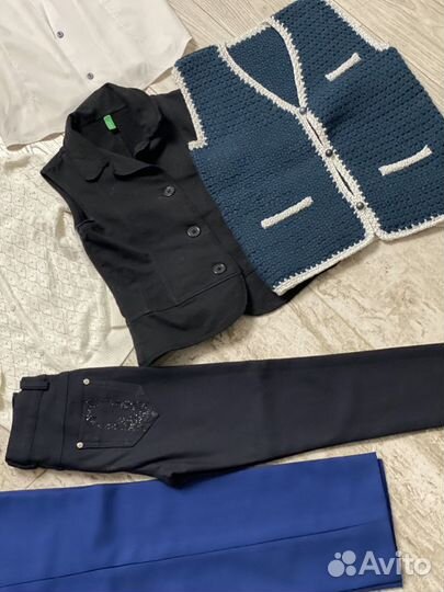 Жилеты, кардиганы, блузки, брюки 1-4 класс