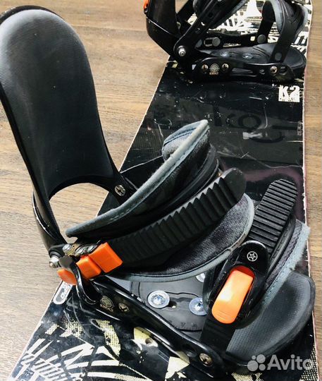 Сноуборд К2 Parkstar 149 карбон + крепы Atom S/M