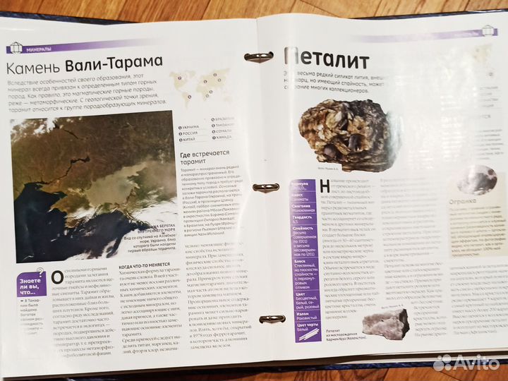 Коллекция минералов и горных пород