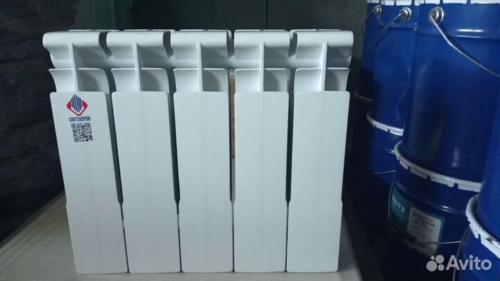 Биметаллический радиатор 11 секций и 8 секций