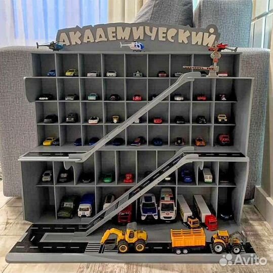 Гараж парковка для 100 машинок Hot Wheels