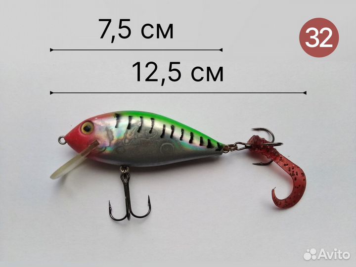 Воблеры, попперы